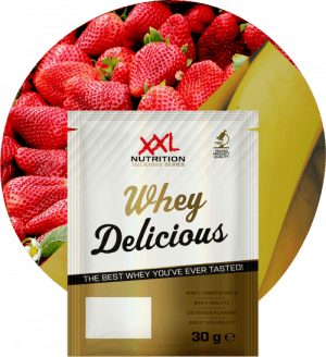 Whey Delicious Aardbei Banaan